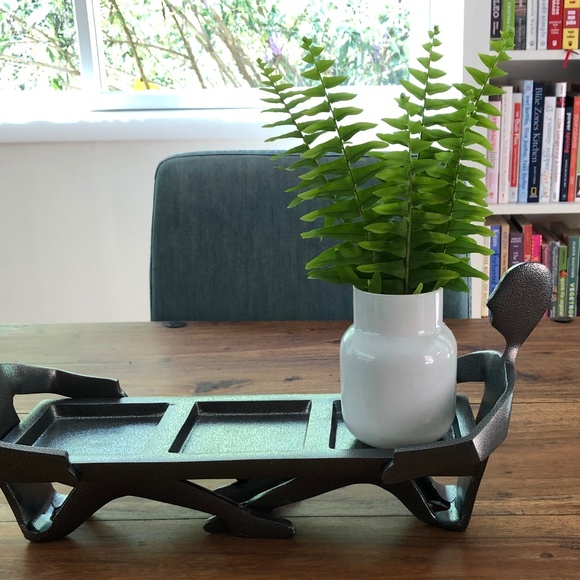 Two Men & A Caddy with Outstretched Arms - Picture 9 of 13